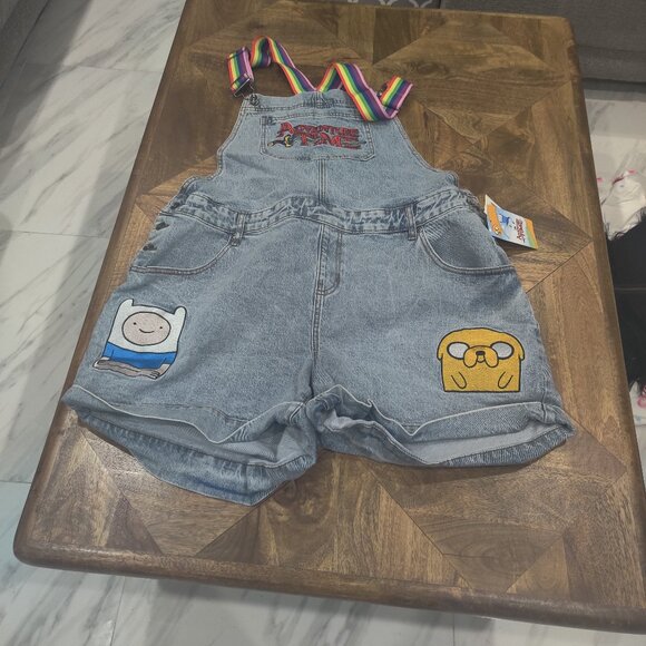 Her Universe X Adventure Time shorts overalls size 3x New